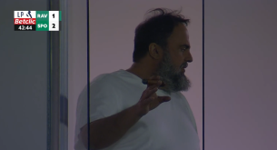 Η αντίδραση του Βαγγέλη Μαρινάκη στο αυτογκόλ του Μάνσα (video)