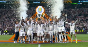Η απονομή του Europa League στην Άστον Βίλα (video)