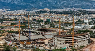 Νέα εντυπωσιακά πλάνα από το γήπεδο του Παναθηναϊκού στον Βοτανικό (video)