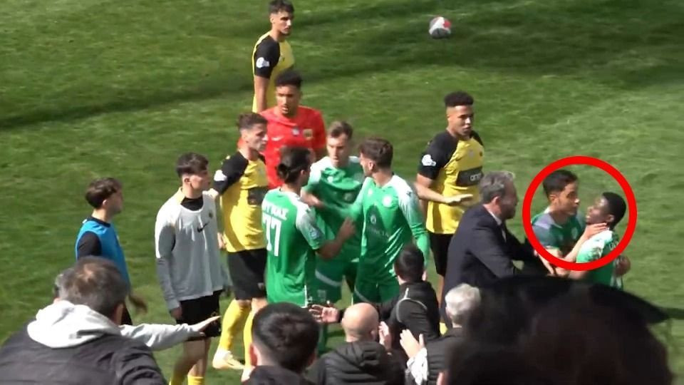 O Ντιαλό του Παναργειακού αποβλήθηκε και πήγε να... πλακώσει συμπαίκτες και αντιπάλους (vids)