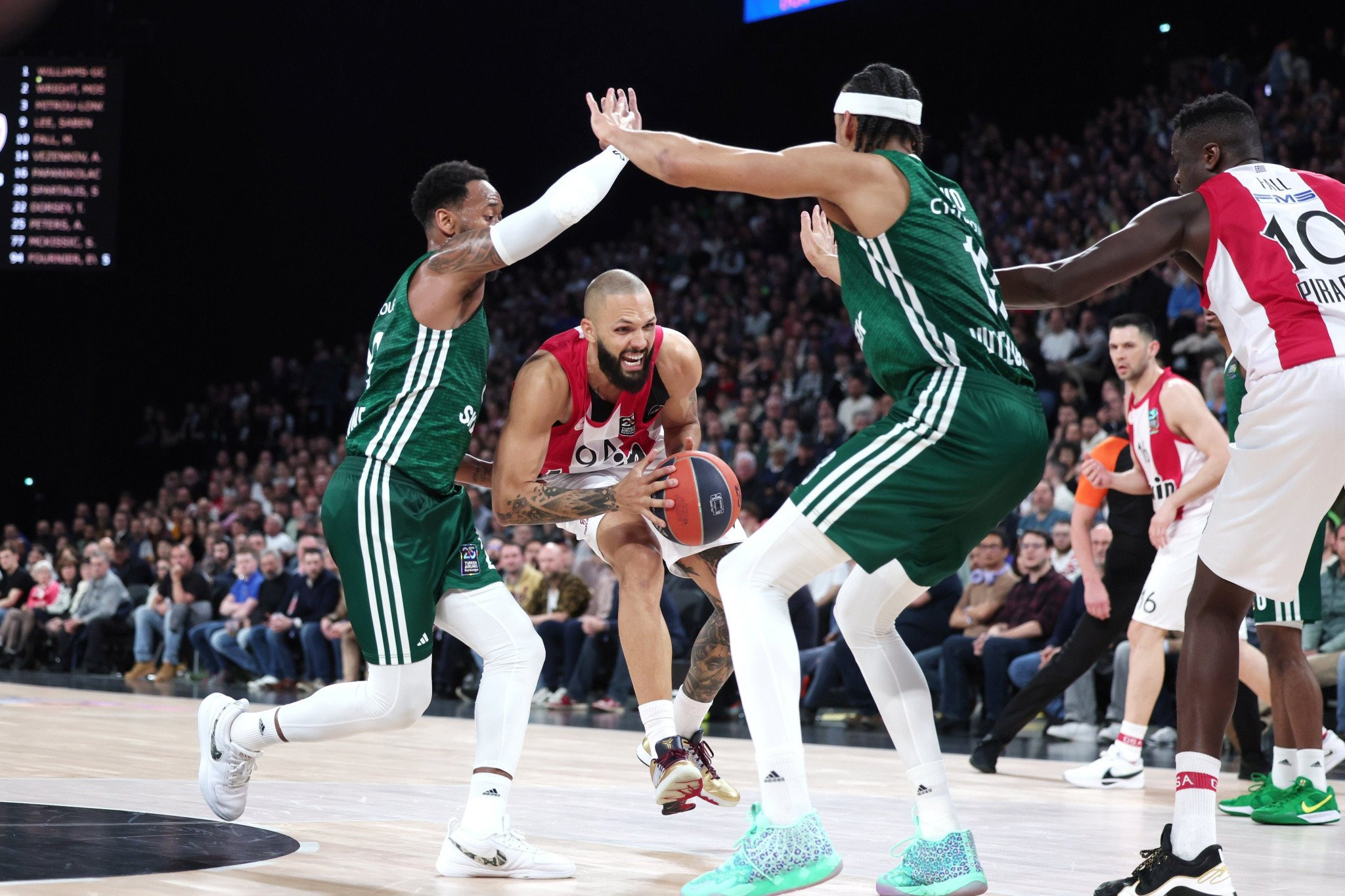 Χωρίς λύσεις και έμπνευση ο Ολυμπιακός έχασε στο Βιλερμπάν