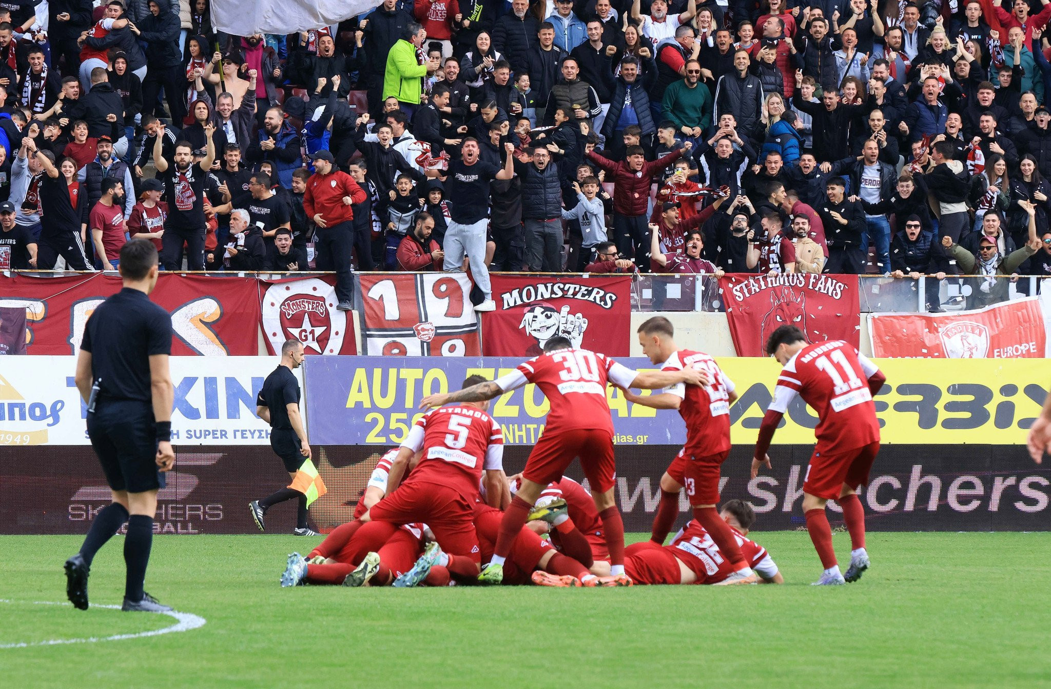 Η ΑΕΛ άνοιξε το σκορ με τον Ηρακλή και το «AEL FC ARENA» πήρε φωτιά! (vids)