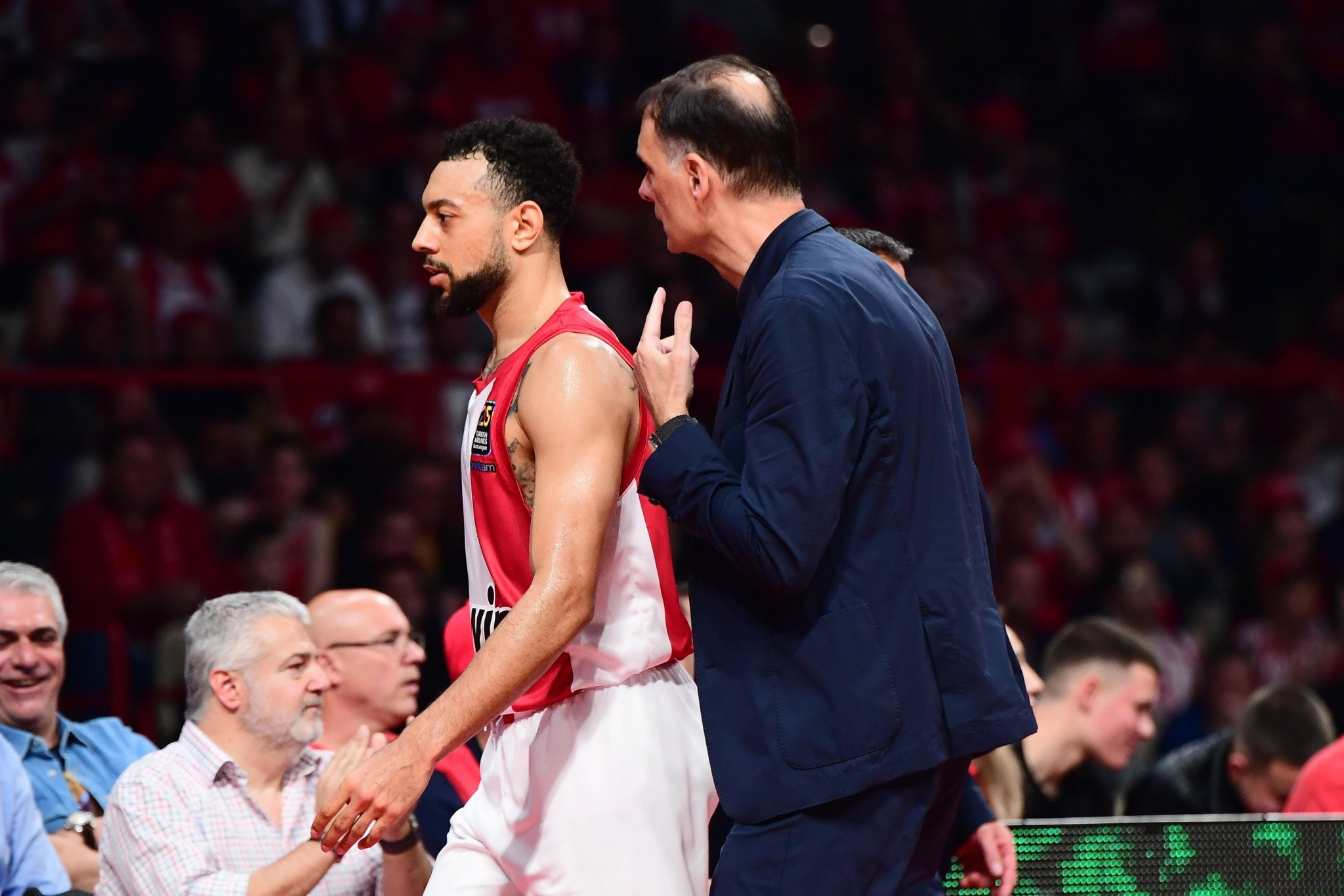 Πλήγμα για Ολυμπιακό: Νοκ-άουτ ο Γκος με Ερυθρό Αστέρα, ερωτηματικό σε Ντόρσεϊ