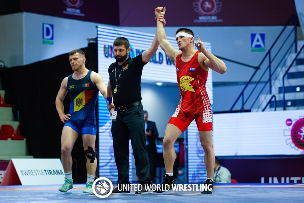 Χάλκινο από τον Κολιτσόπουλο στο Ευρωπαϊκό πάλης Κ23!