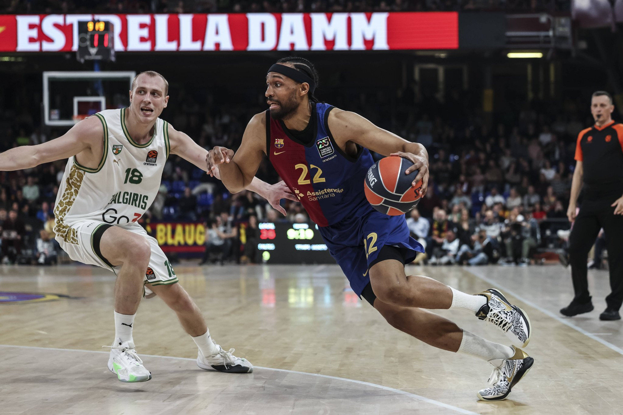 «Ηγετικός» Μπριθουέλα έδωσε την νίκη στη Μπαρτσελόνα κόντρα στην Ζαλγκίρις