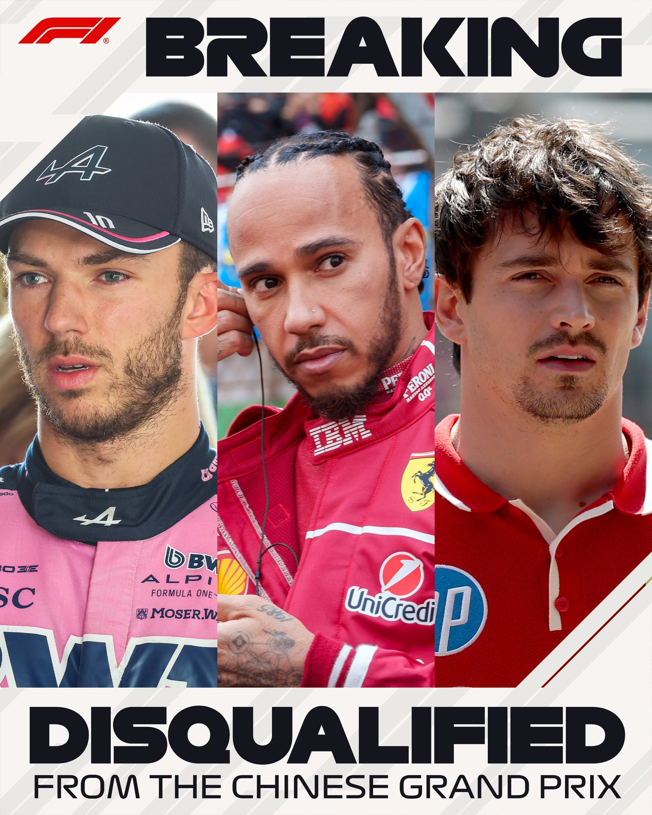 Απoκλεισμός για Χάμιλτον και Λεκλέρ στη Σανγκάη, έχασε τους βαθμούς η Ferrari