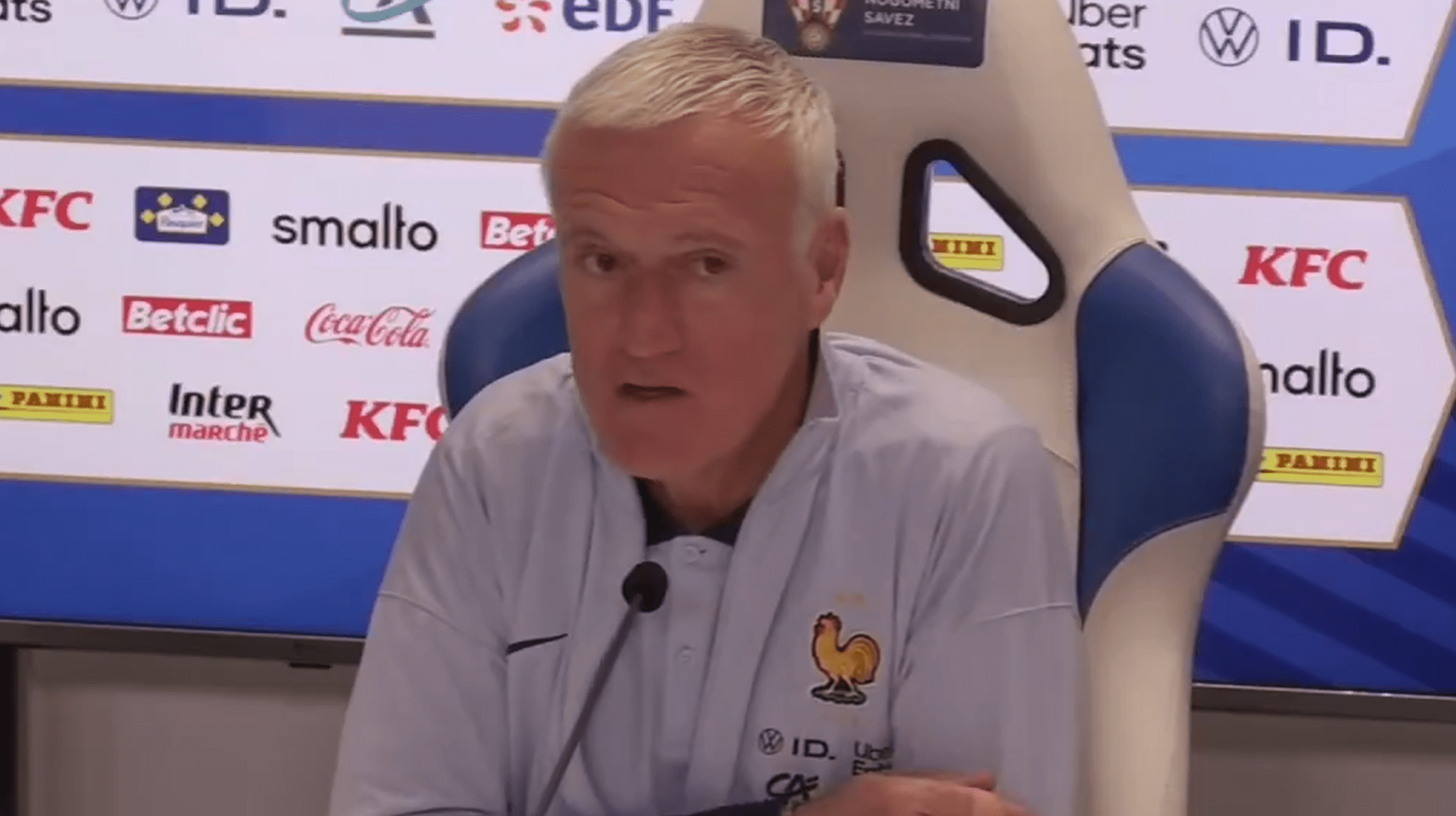 Έξαλλος ο Ντεσάν με τη διαιτησία στο Ισλανδία - Γαλλία: «Κοιμούνται όρθιοι...»