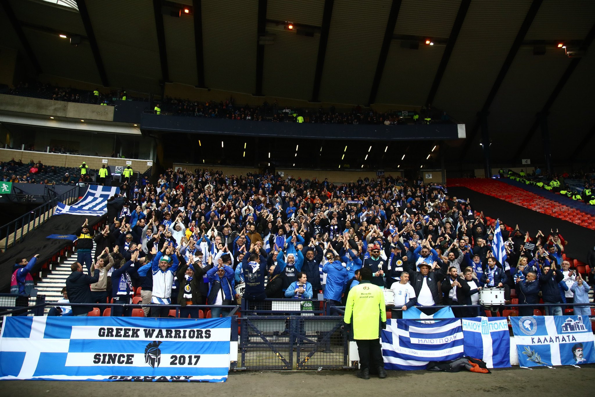 Sold out το «Hampden Park» για τον επαναληπτικό της Εθνικής Ελλάδας με την Σκωτία