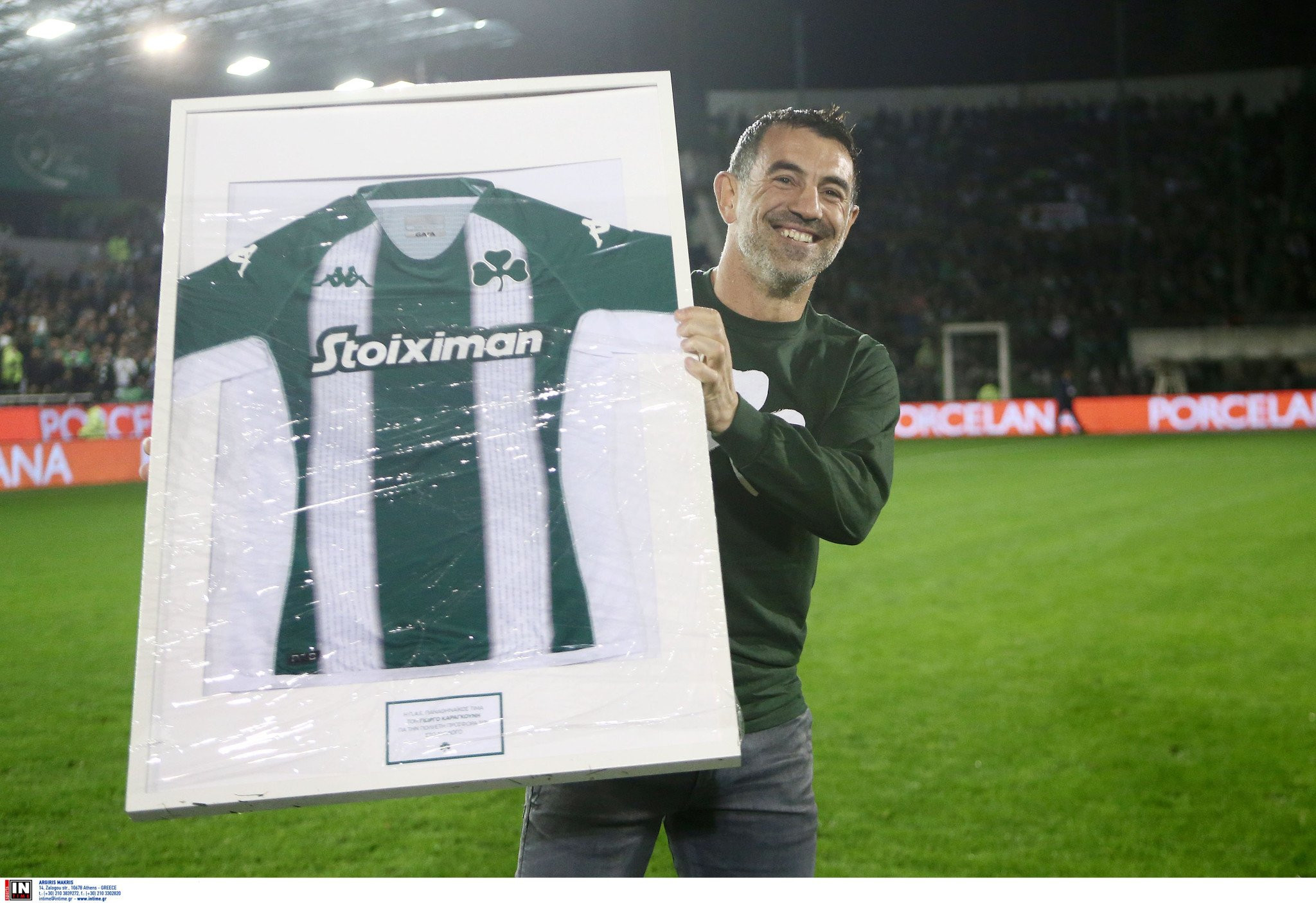 Φοβερός Γιώργος Καραγκούνης - Θα αγωνιστεί με την ομάδα ακρωτηριασμένων του Παναθηναϊκού