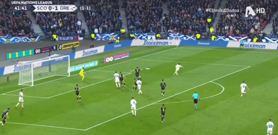 Τηλεκατευθυνόμενη γκολάρα της Εθνικής με «εκτελεστή» τον Καρέτσα που έγραψε ιστορία (vid)