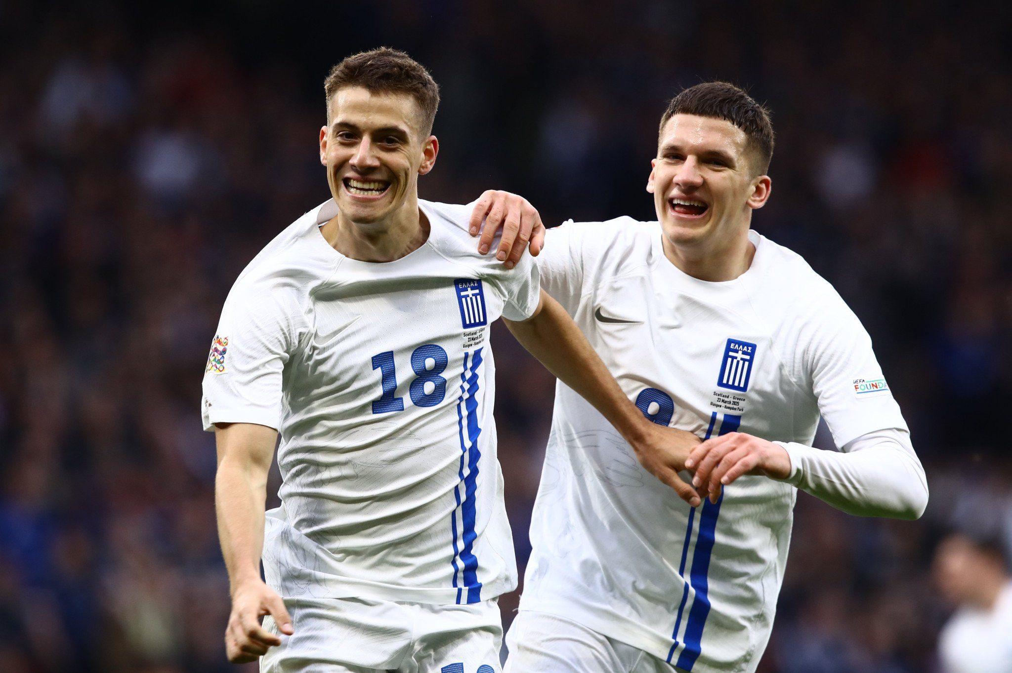 Μια φάση, ένα γκολ - Πώς η Ελλάδα σκόραρε στην πρώτη της τελική κόντρα στη Σκωτία