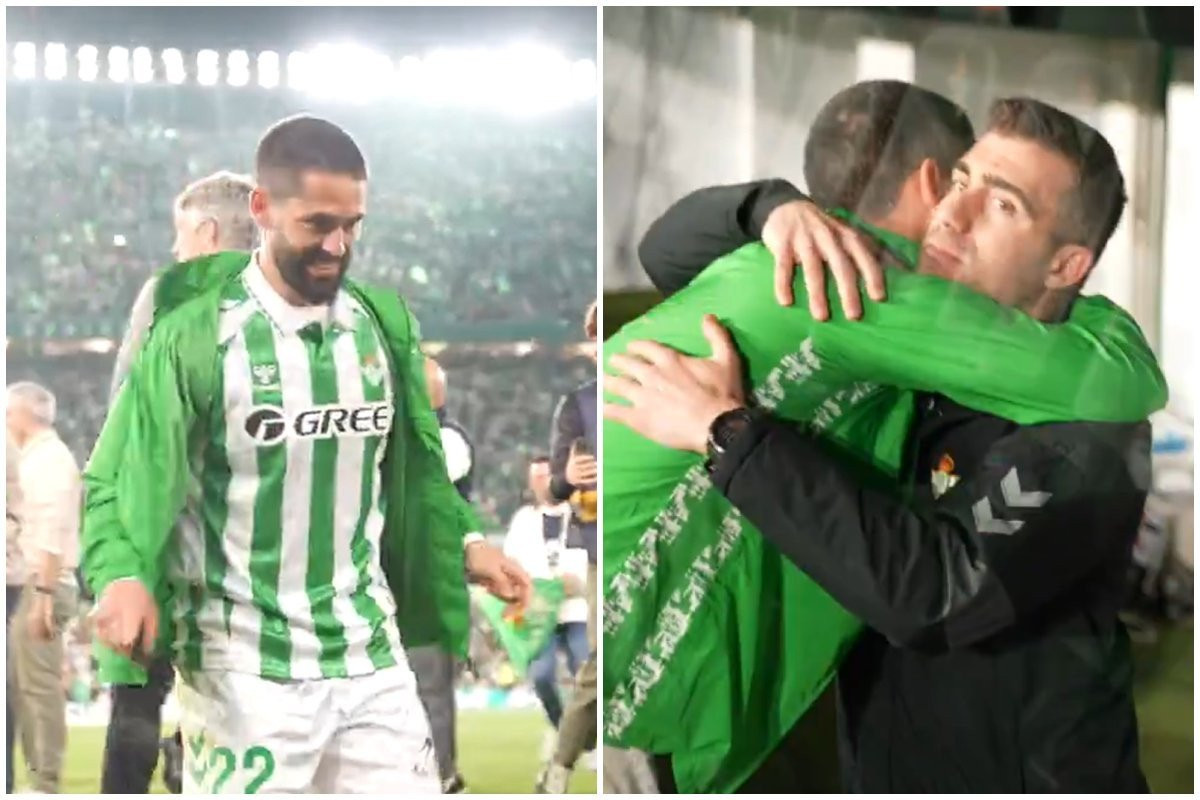 Ο Ίσκο έτρεξε για να αγκαλιάσει τον Παπασταθόπουλο μετά το Μπέτις - Σεβίλλη (vid)