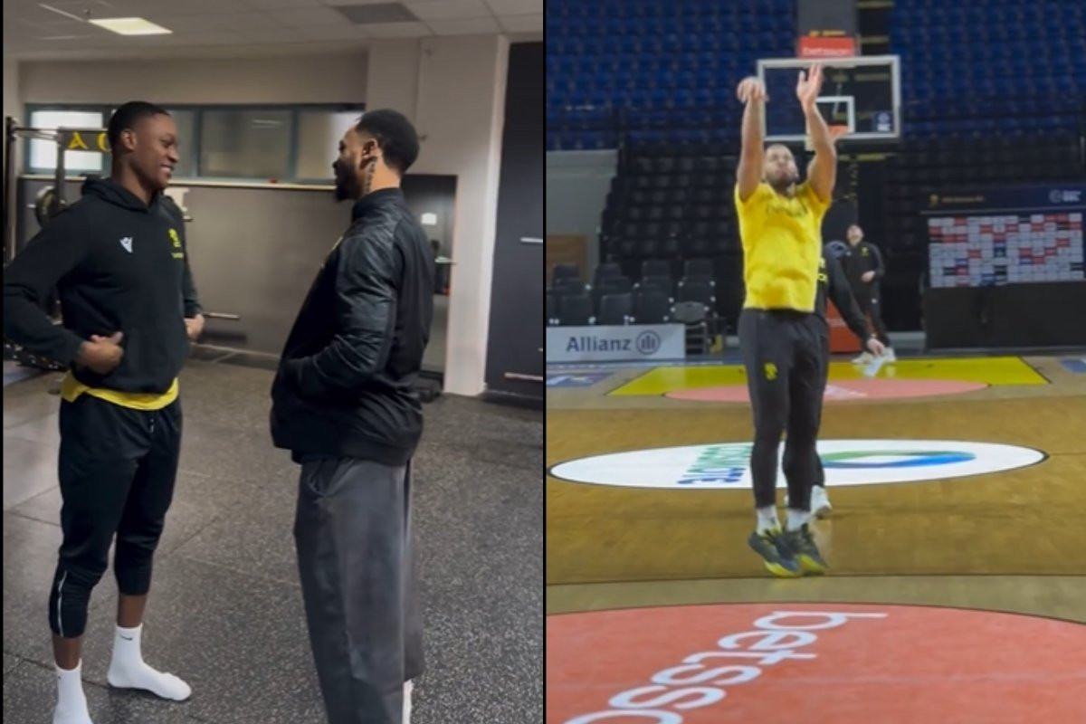 Η «πρώτη» του Τάκερ στην ΑΕΚ και η συνομιλία με Σάκοτα και Μπράις (vid)