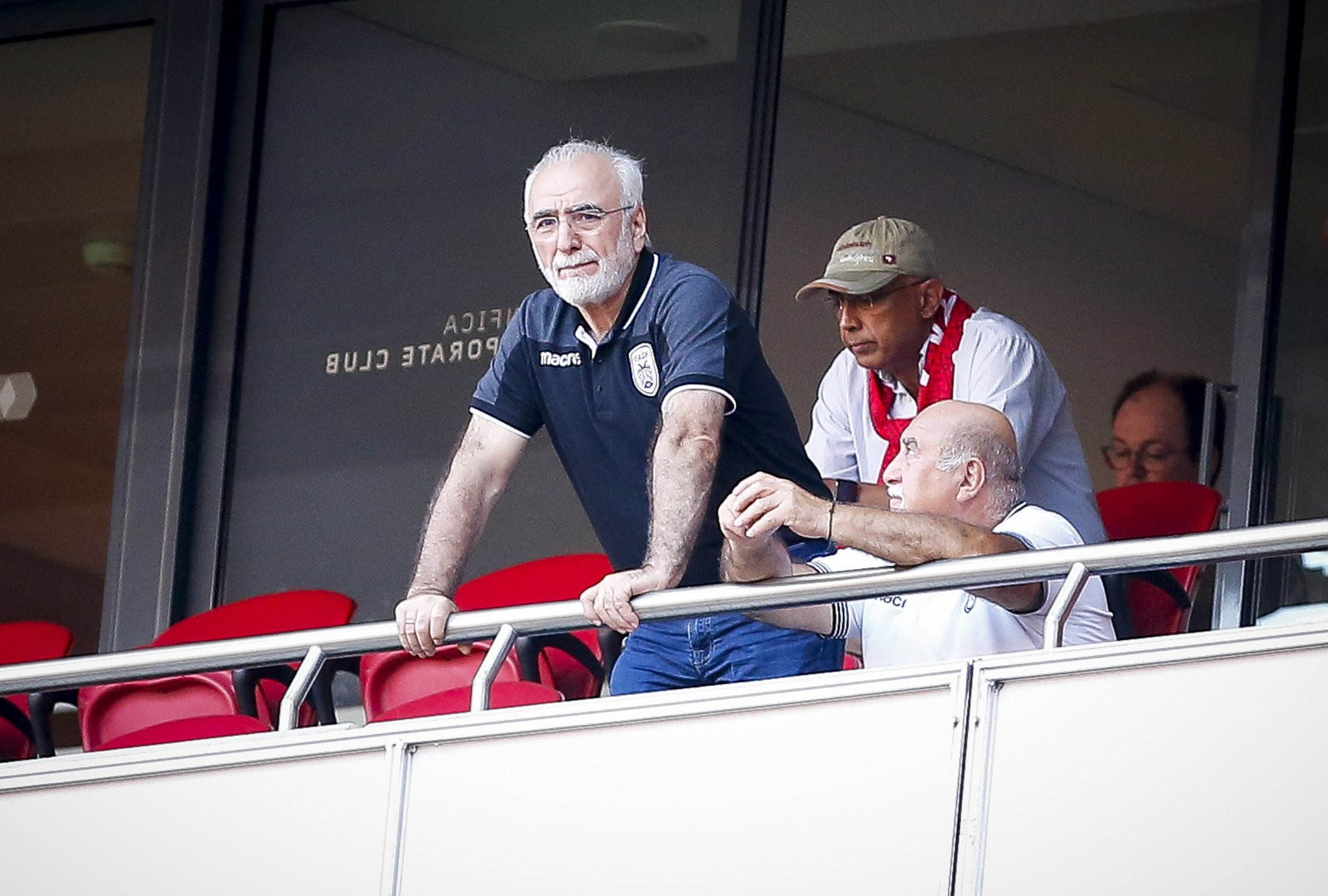 Στο Μακεδονία Παλάς οι παίκτες του ΠΑΟΚ μαζί με τον Ιβάν Σαββίδη