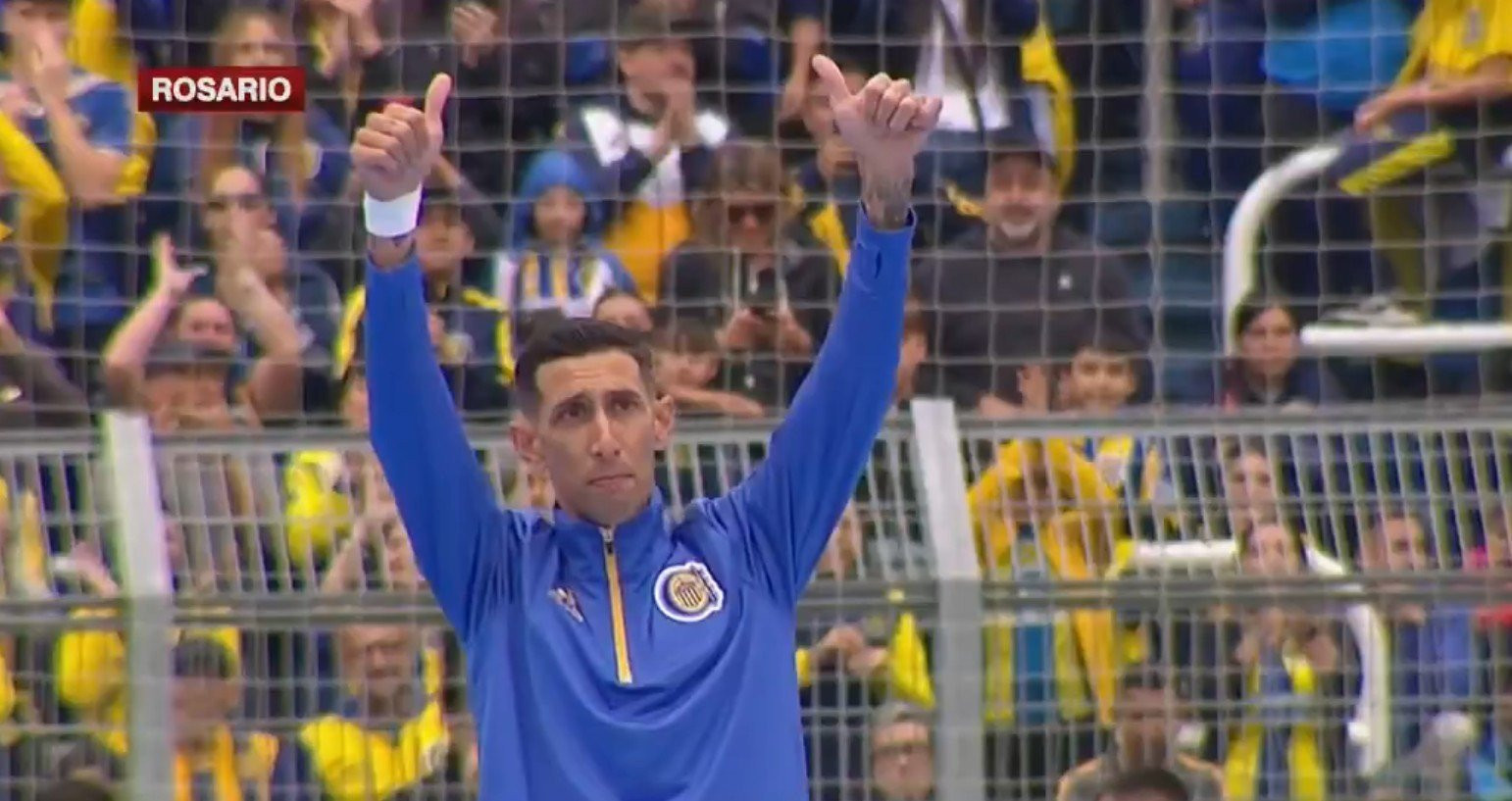 Ο Άνχελ Ντι Μαρία επέστρεψε στην Ροζάριο Σεντράλ και «ράγισαν καρδιές»