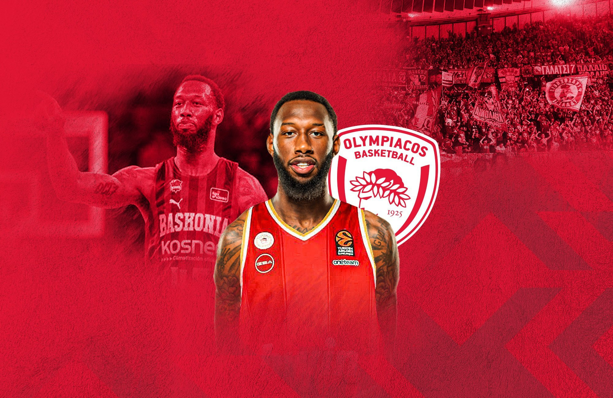 To depth chart του Ολυμπιακού με την προσθήκη του Ντόντα Χολ