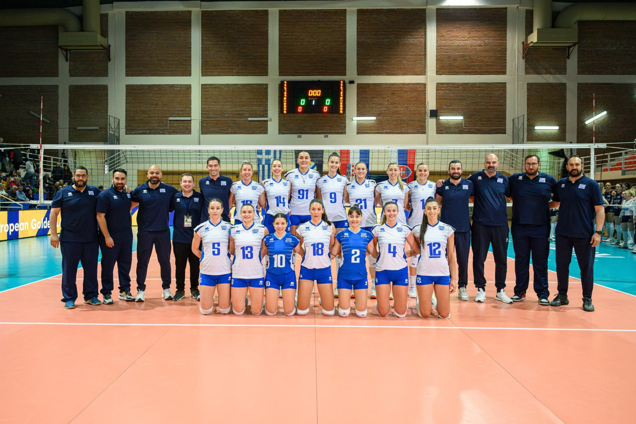 Η αποστολή της Εθνικής βόλεϊ για τα προκριματικά του Ευρωπαϊκού Πρωταθλήματος 2026