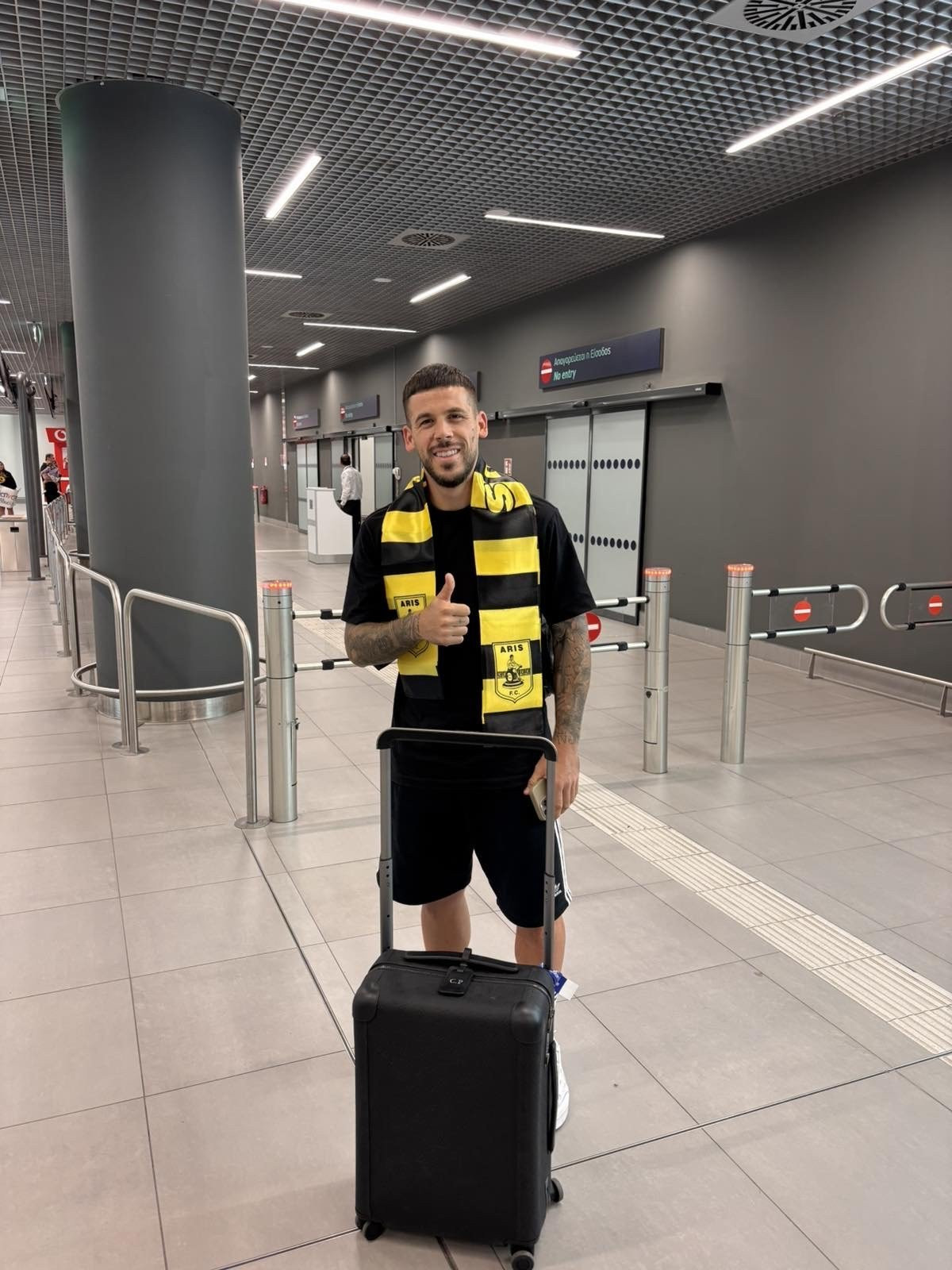 Έφτασε και ο Πέρεθ στη Θεσσαλονίκη