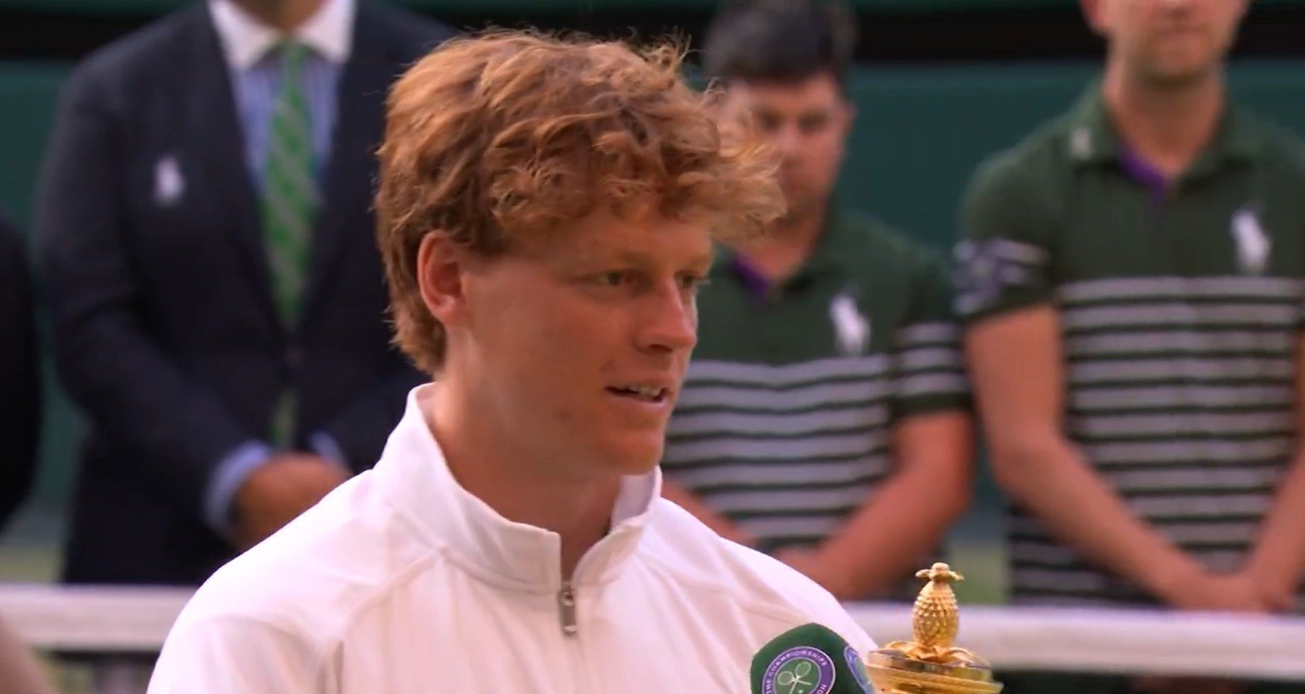 Σίνερ σε Αλκαράθ: «Έχεις κρατήσει αρκετές φορές αυτό το τρόπαιο»