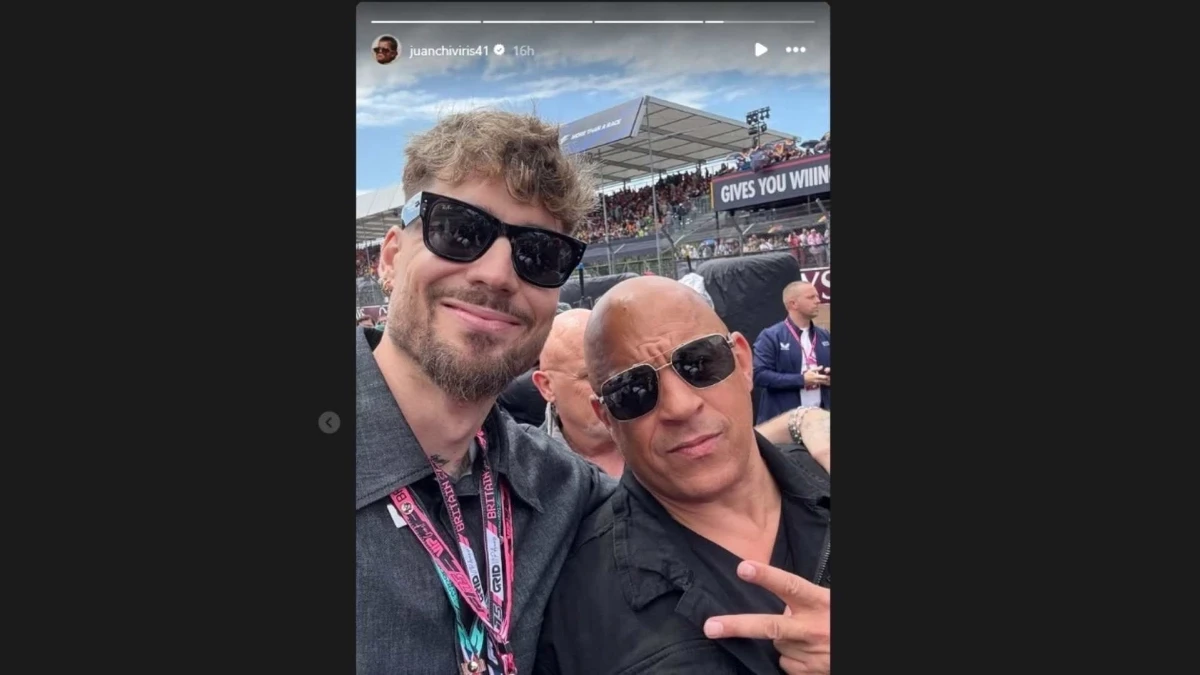 Η απίθανη selfie του Χουάντσο με τον Βιν Ντίζελ