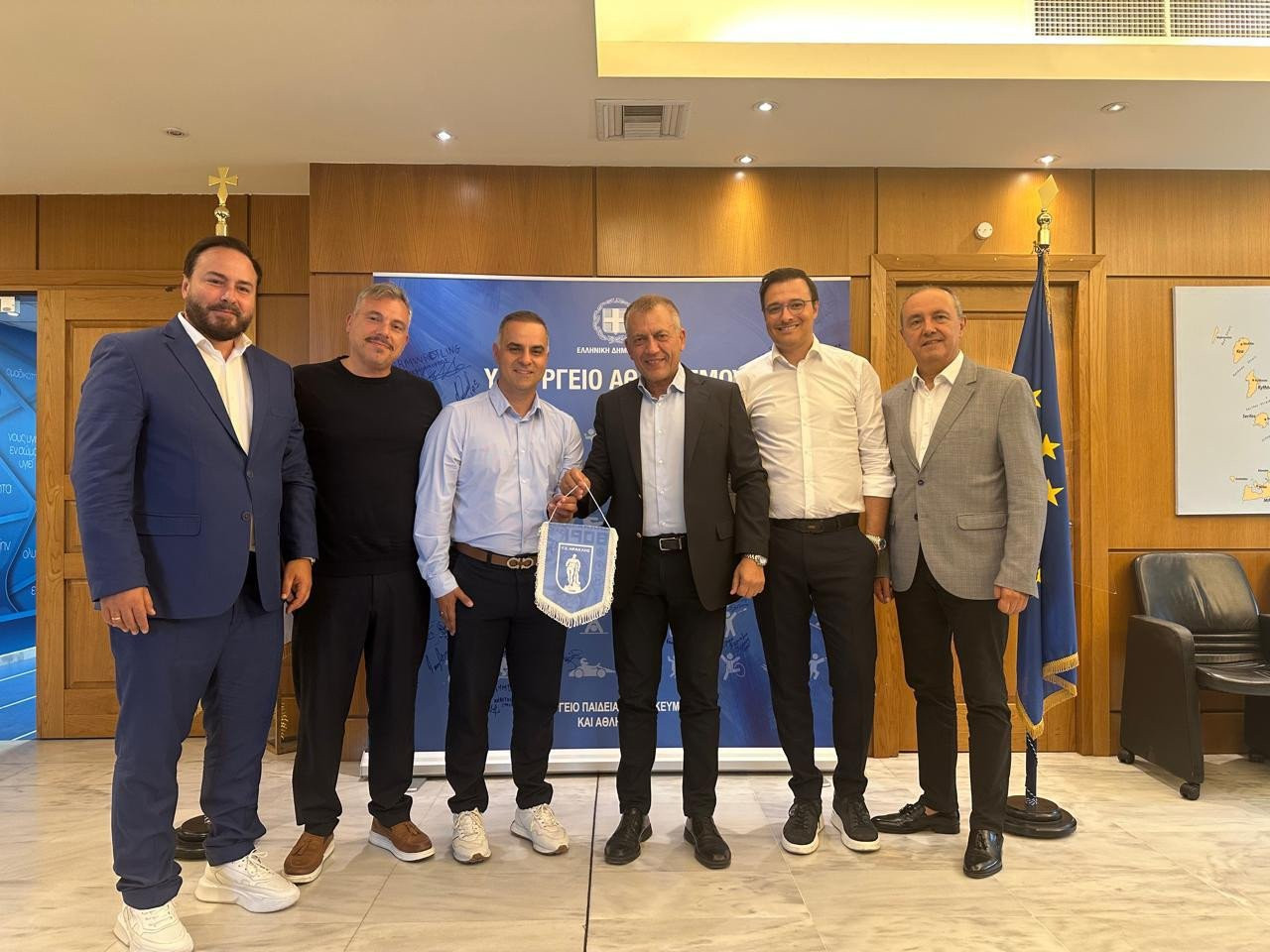 Συνάντηση της διοίκησης της ΚΑΕ Ηρακλής με τον Γιάννη Βρούτση