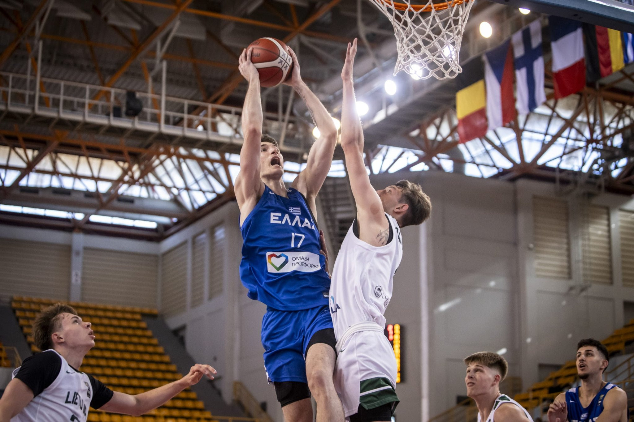 Με τριάδα-φωτιά η Εθνική Νέων «διέλυσε» τη Λιθουανία στην πρεμιέρα του Eurobasket U20