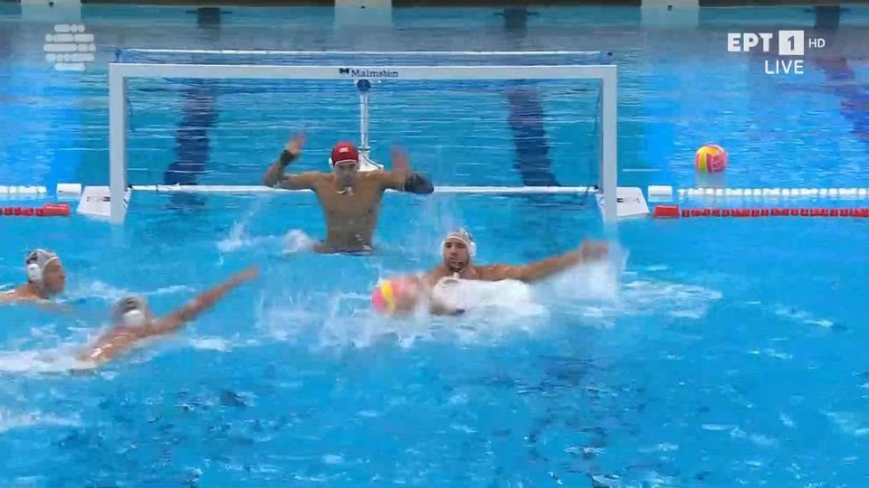 Τα highlights από την άνετη νίκη της Εθνικής πόλο ανδρών κόντρα στην Κίνα