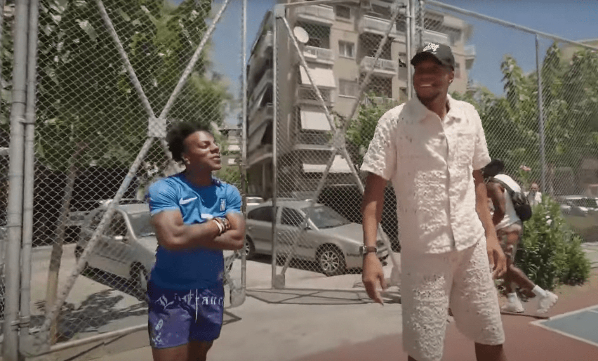 Χαμός με Αντετοκούνμπο και Speed - Κάνουν μαζί live streaming στα Σεπόλια (video)