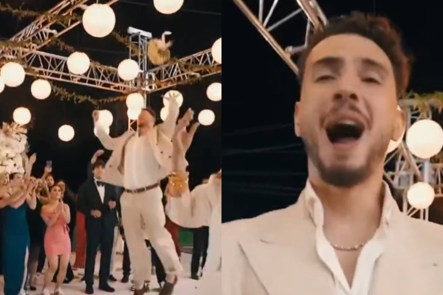 O Σενγκούν «τάπωσε» τη νύφη στο γάμο του αδερφού του (video)