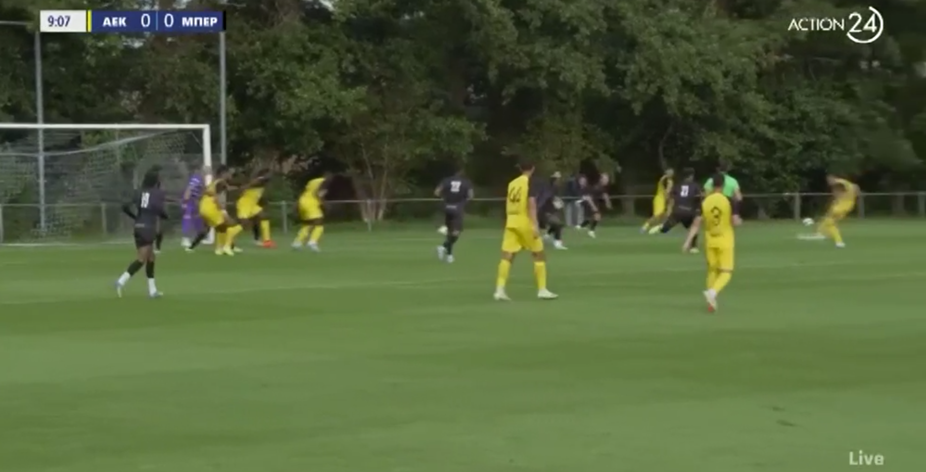 Μετά από φάση διαρκείας, ωραίο πλασέ του Λιούμπιτσιτς για το 1-0 (video)