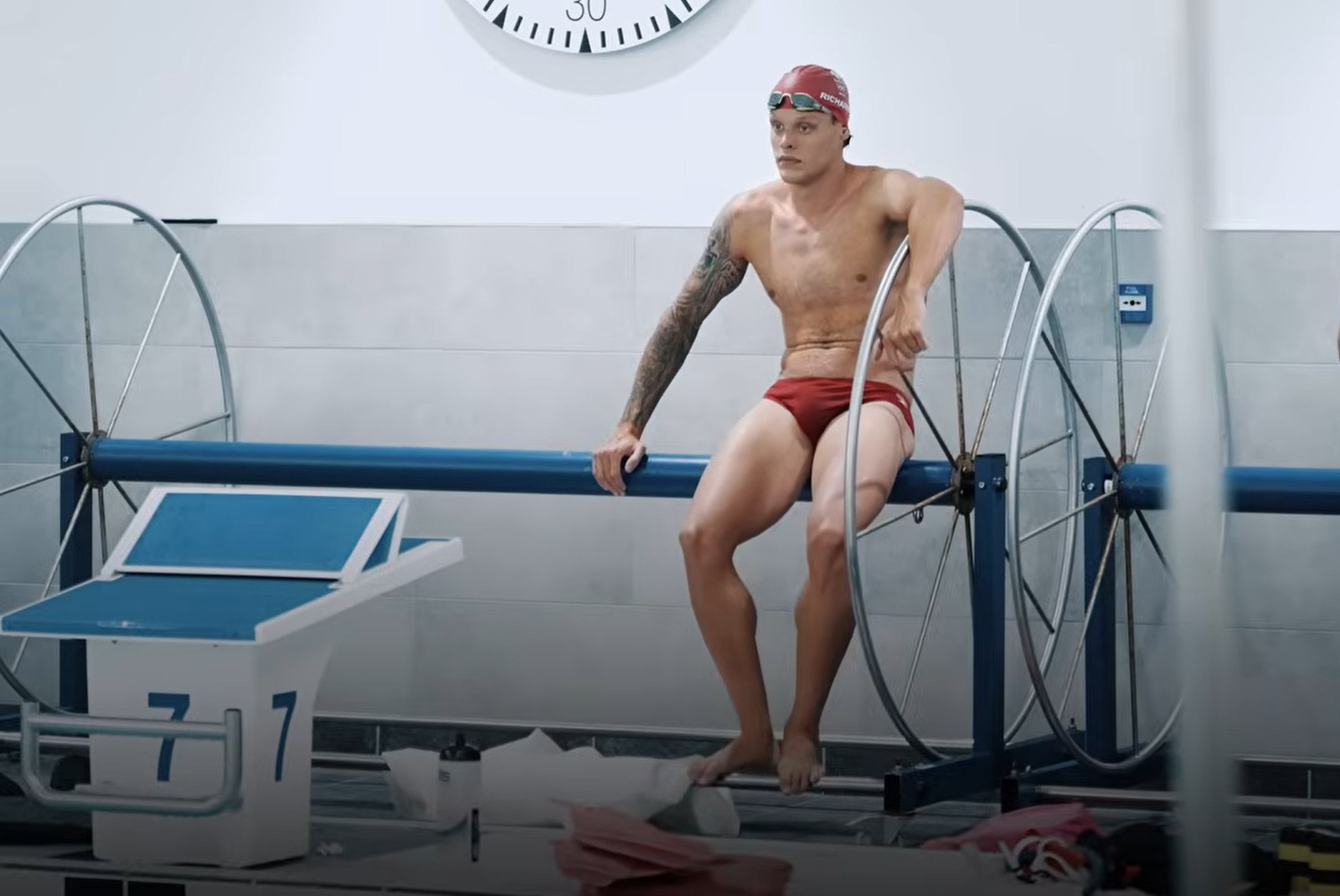 Η προετοιμασία και η μέτρηση γαλακτικού οξέος ενός χρυσού Ολυμπιονίκη πριν το Παγκόσμιο