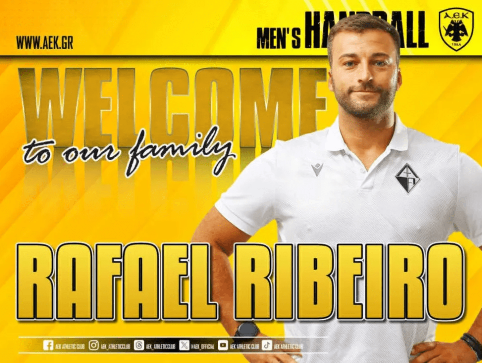 Νέος βοηθός προπονητή της ΑΕΚ ο Ράφα Ριμπέιρο