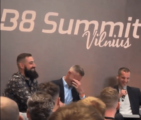 Το βίντεο του Βαλαντσιούνας από το συνέδριο στο Βίλνιους