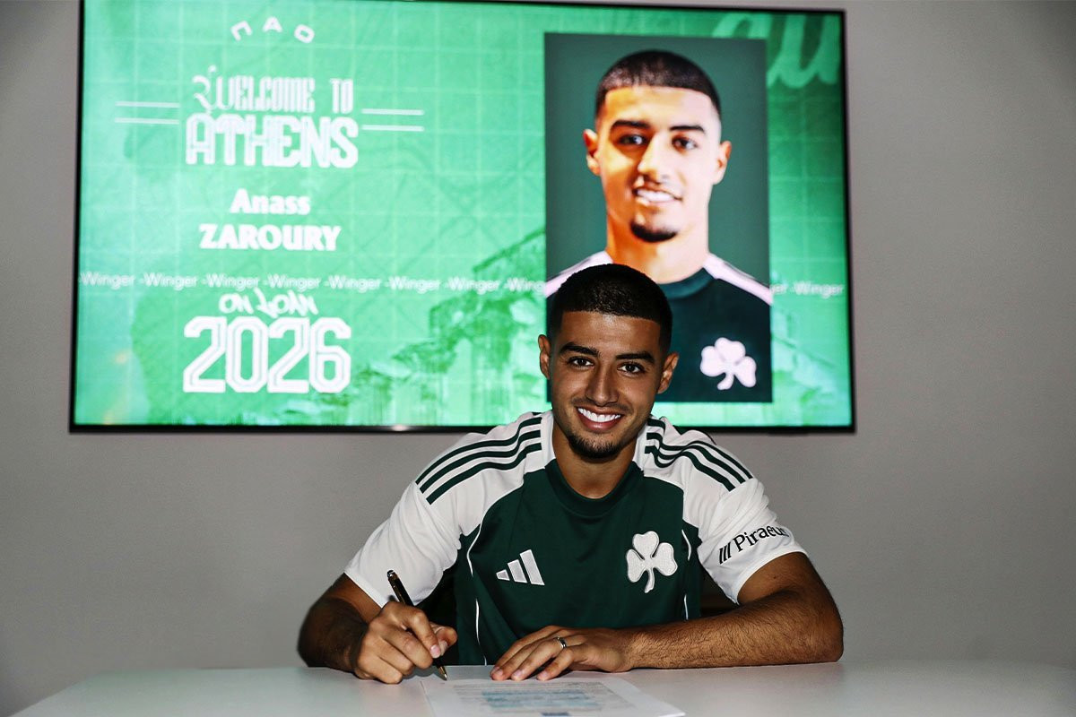 Ανακοινώθηκε ο δανεισμός του Ζαρουρί στον Παναθηναϊκό