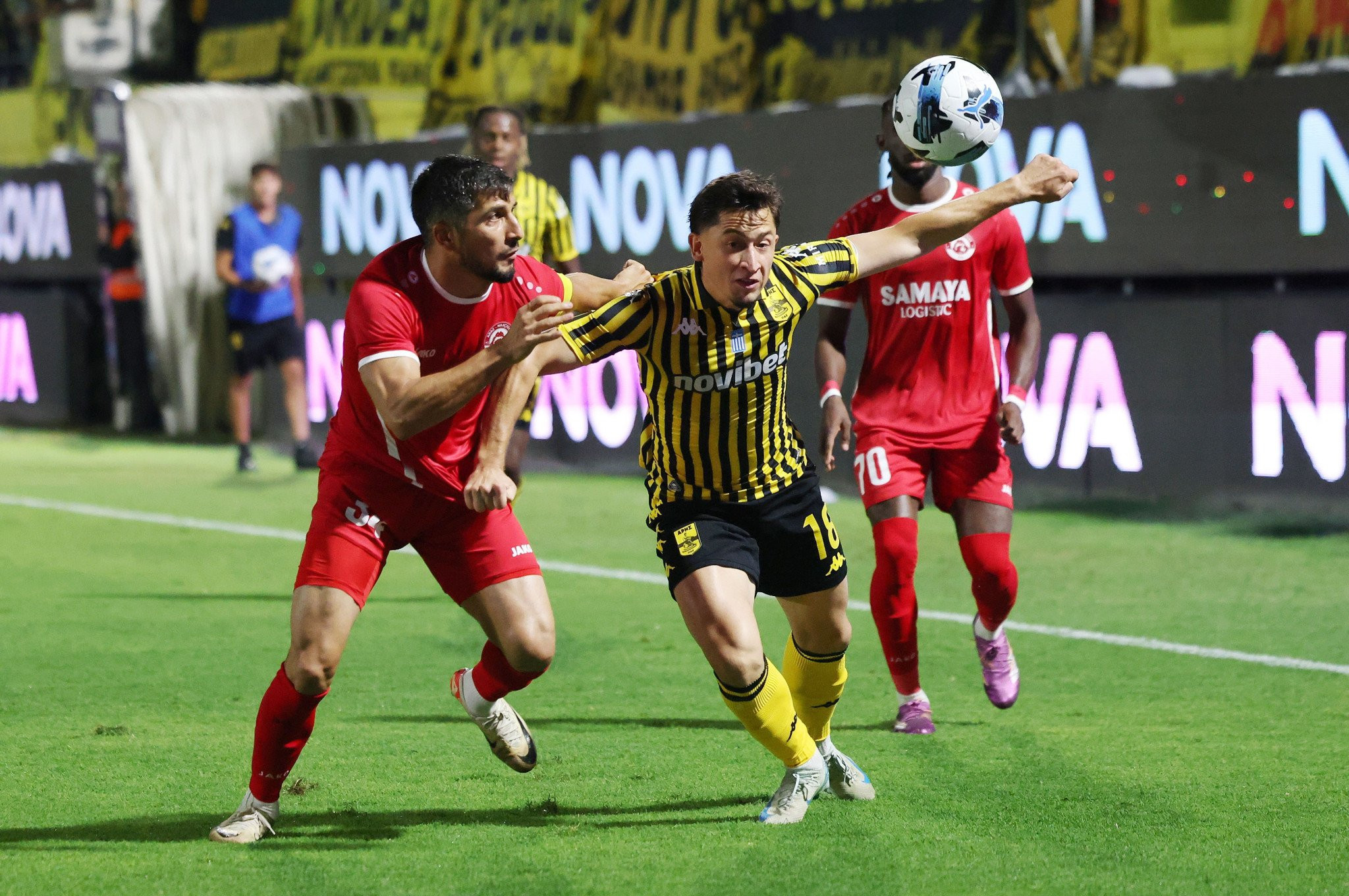 Ο διπλός στόχος του Άρη στο παιχνίδι με το Αιγάλεω