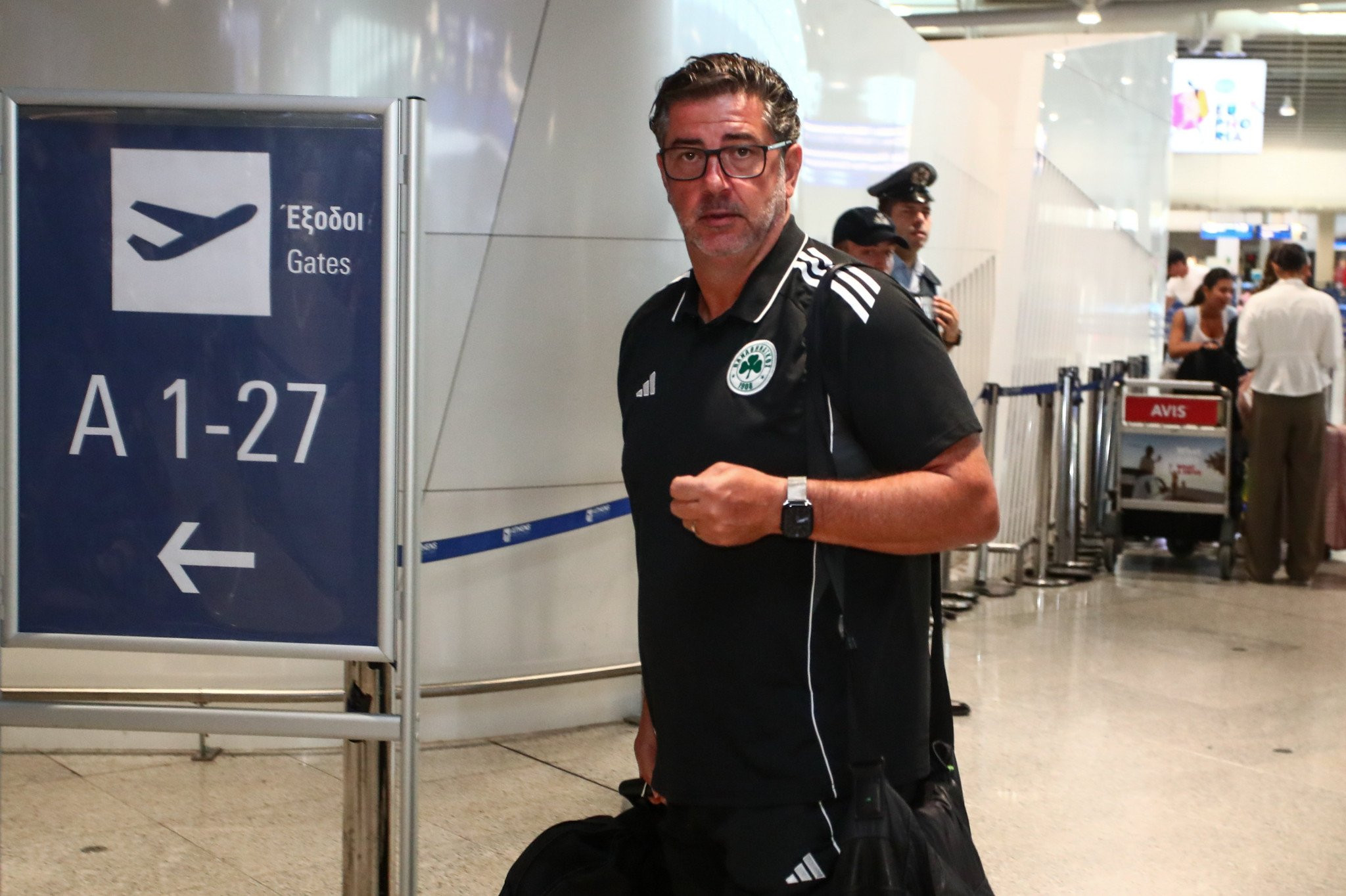 Ο Παναθηναϊκός «πέταξε» για Σκωτία (video)