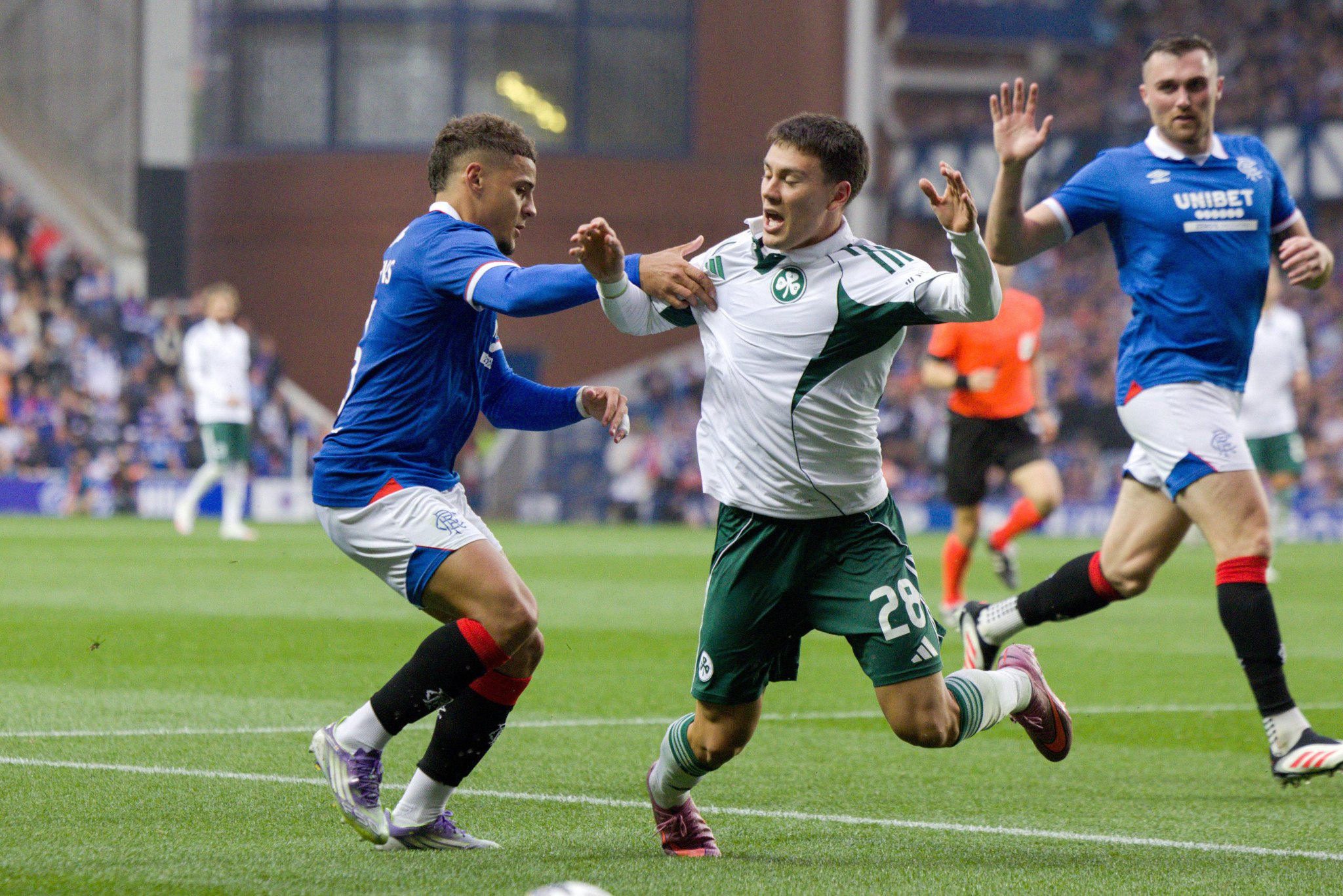 Τα στιγμιότυπα της αναμέτρησης Ρέιντζερς - Παναθηναϊκός (video)