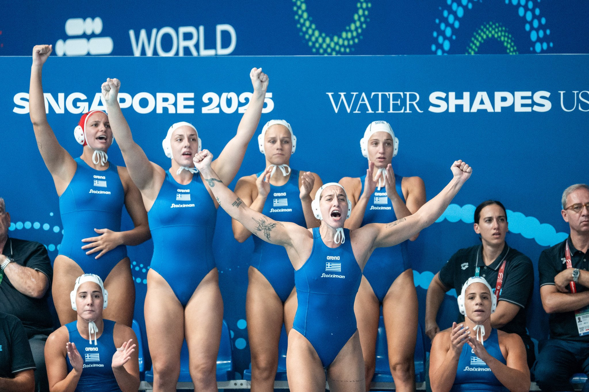 Η ΚΑΕ Ολυμπιακός έστειλε το δικό της μήνυμα στις Ελληνίδες πολίστριες για την κατάκτηση του χρυσού μεταλλίου