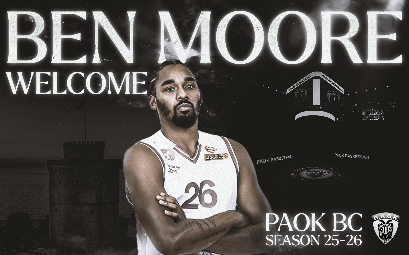 Ενισχύεται ο ΠΑΟΚ: Ανακοίνωσε τον Μπεν Μουρ