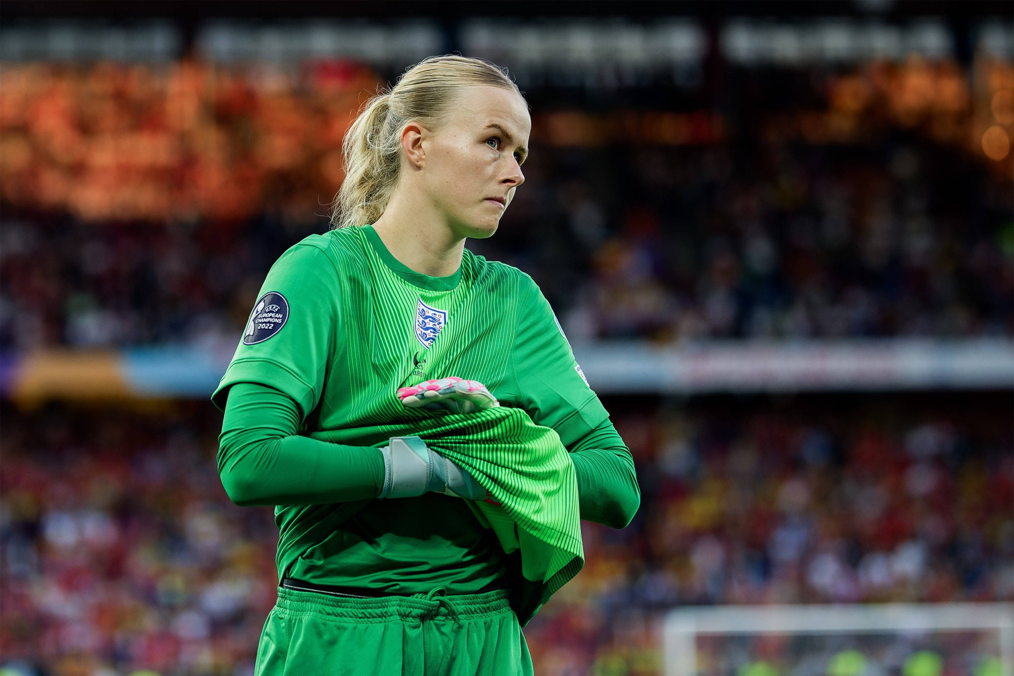 Η γκολκίπερ της Αγγλίας είχε... άσο στο μανίκι της