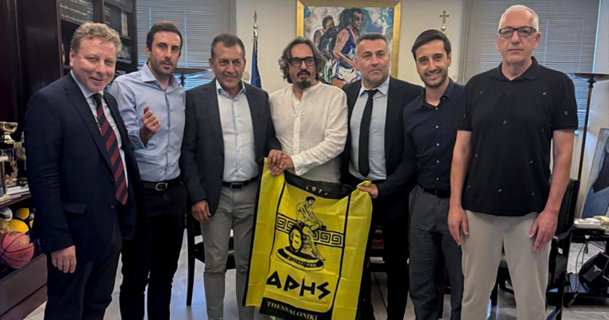 Η ΚΑΕ Άρης επισκέφτηκε τον Γιάννη Βρούτση