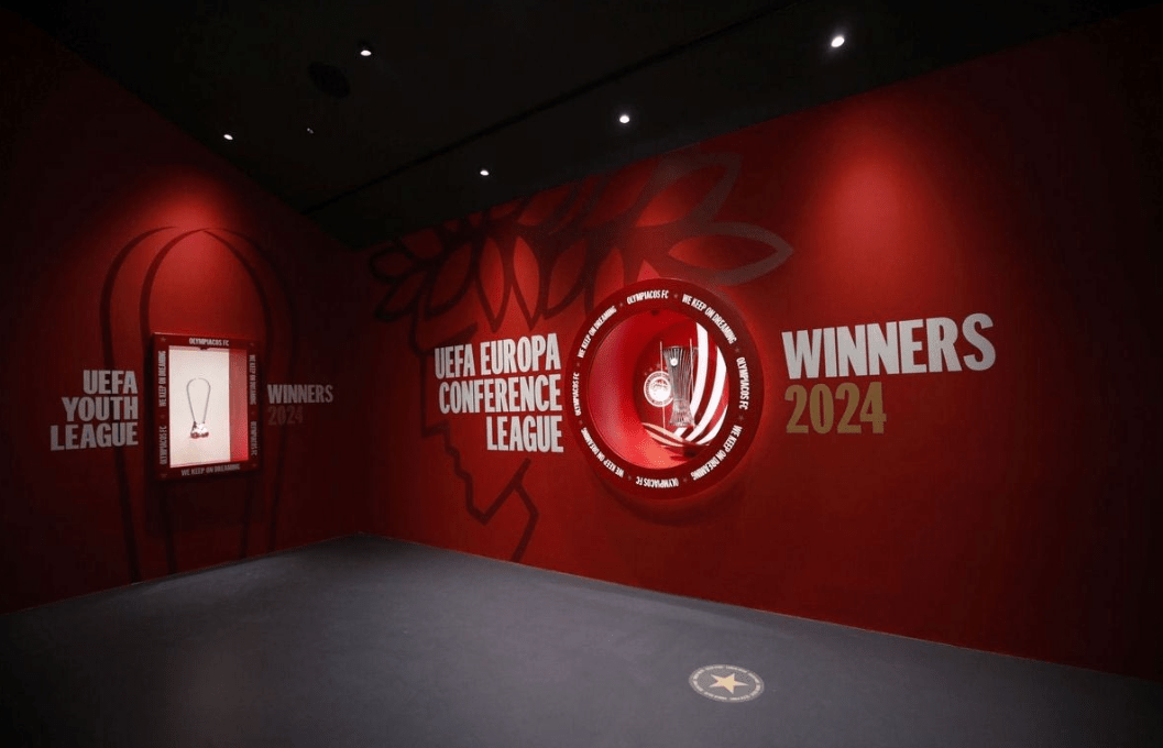 Το δωμάτιο των ευρωπαϊκών: Ξεχωριστός χώρος στο Μουσείο του Ολυμπιακού για τις ευρωκούπες