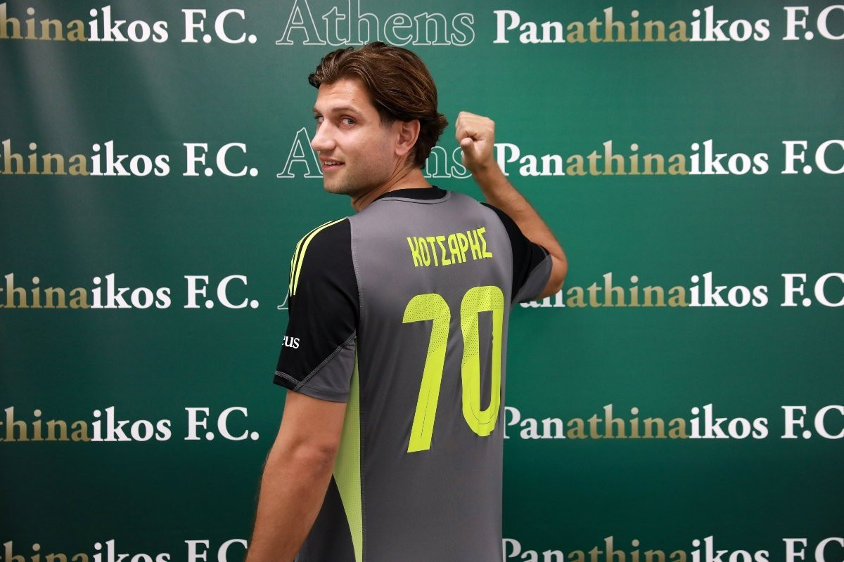 Κωνσταντίνος Κότσαρης: «Όταν σου λέει ο Παναθηναϊκός να έρθεις, δεν υπάρχει κάτι άλλο.»