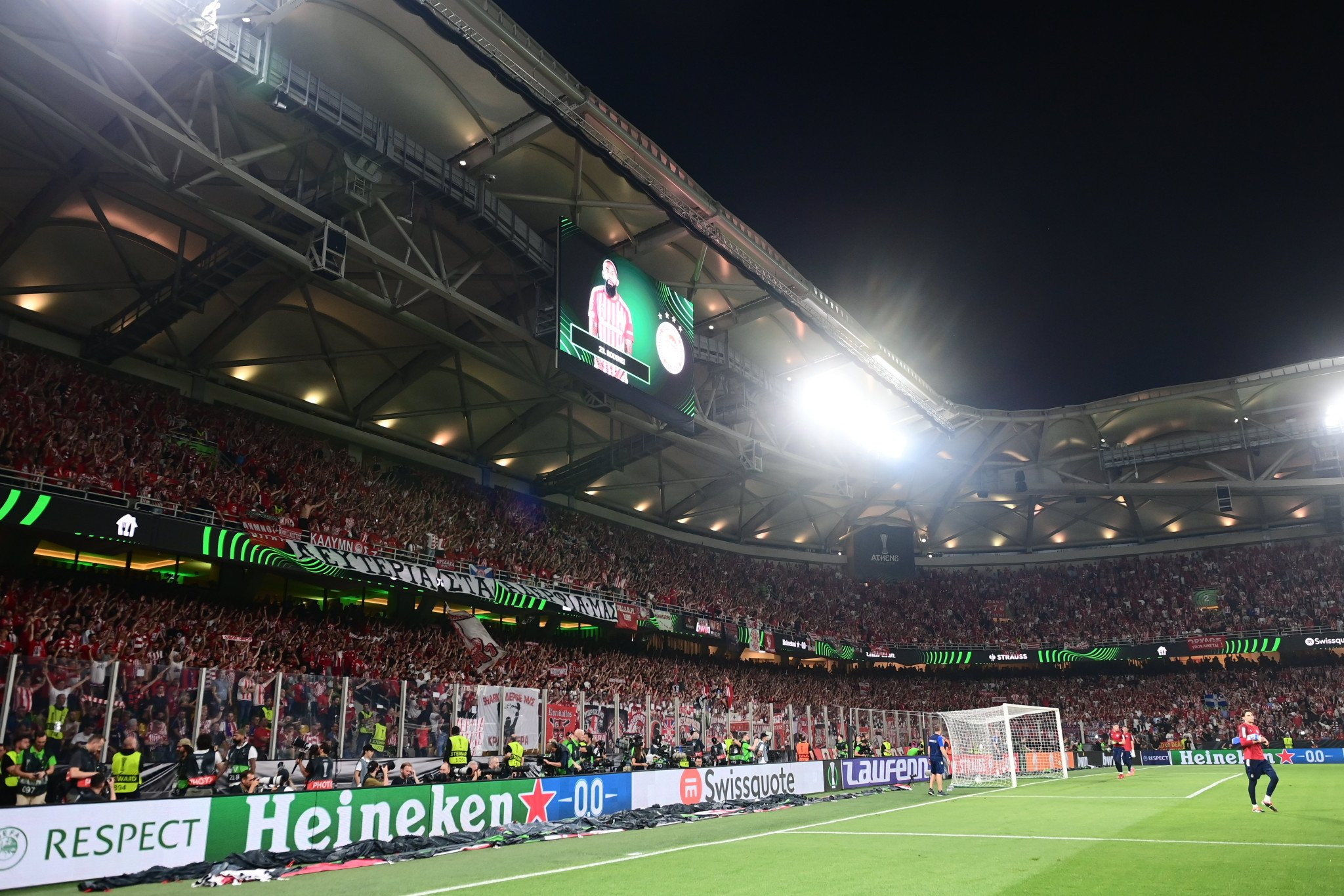 Η ΕΛ.ΑΣ. ταυτοποίησε 11 άτομα για ζημιές στην OPAP Arena μετά το Ολυμπιακός-Φιορεντίνα