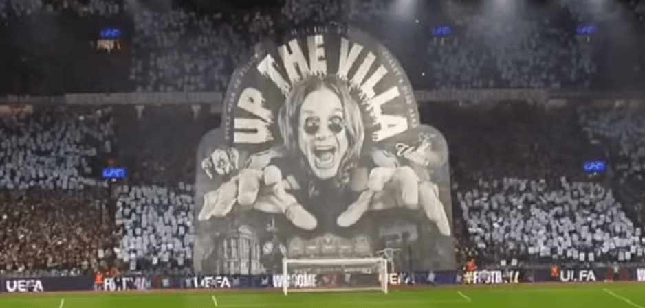 Η Άστον Βίλα τίμησε τη μνήμη του Όζι Όζμπορν (video)