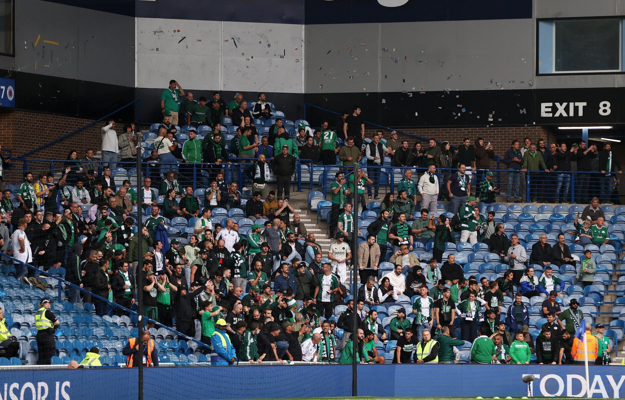 Με 1.000 οπαδούς στο πλευρό του ο Παναθηναϊκός στη Γλασκώβη