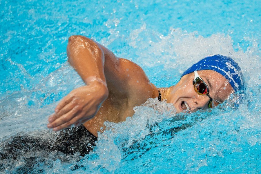 Πανελλήνιο ρεκόρ στα 200μ μεικτή με το καλημέρα για την Παυλοπούλου