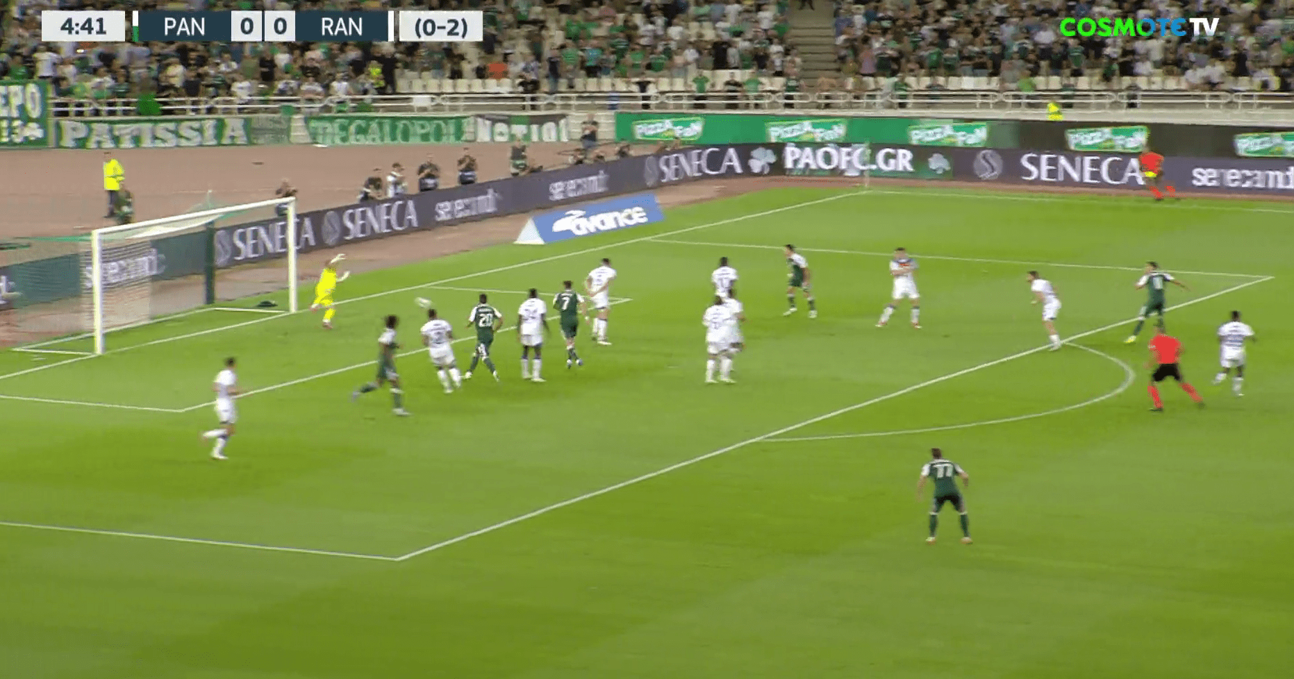 Λίγο άουτ το σουτ του Μπακασέτα (video)