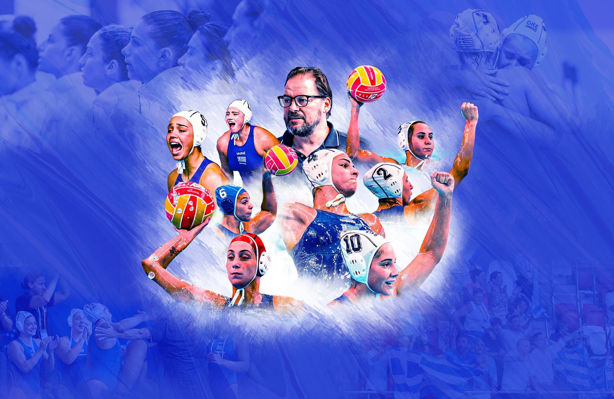 Παγκόσμια Ελλαδάρα: Στην κορυφή του κόσμου η Εθνική πόλο γυναικών