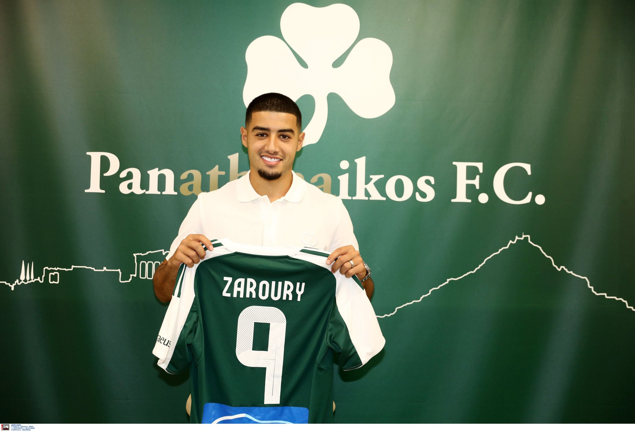 Ανάς Ζαρουρί: «Γι' αυτό πήρα τη φανέλα με το "9", πρώτος στόχος όλων μας το πρωτάθλημα»